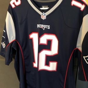 Authentic NFL Tom Brady Home Jersey